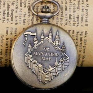 Harry Potter Marauders map pocket watch